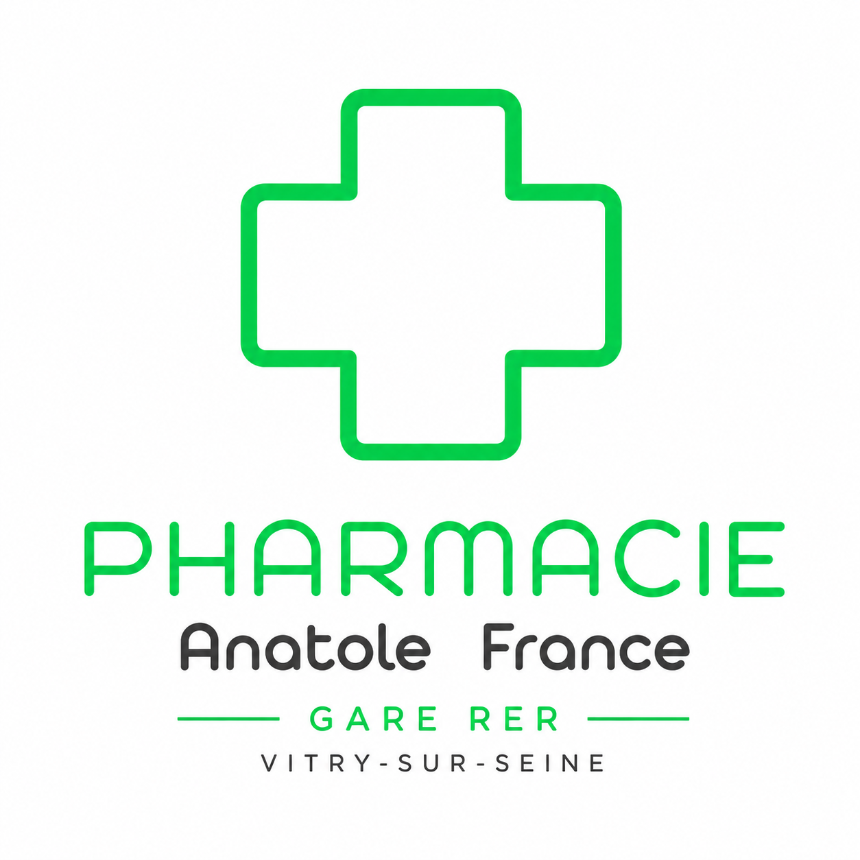 Logo Pharmacie Anatole France Gare RER - Vitry-sur-Seine